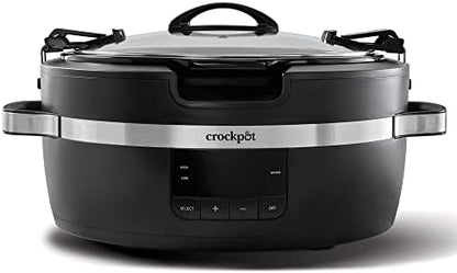 Crock-Pot Thermoshield 6 Quart Slow Cooker with Carry Handles Prime 02895
