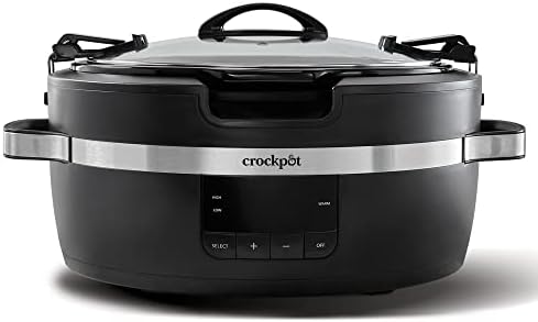 Crock-Pot Thermoshield 6 Quart Slow Cooker with Carry Handles Prime 02895