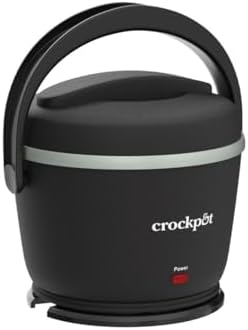 Crock-Pot Electric Lunch Box Food Warmer 20oz – Black Updated D1AB0
