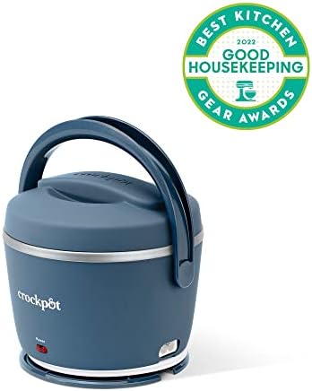 Crock-Pot Electric Lunch Box Food Warmer 20oz – Faded Blue Core 4DA89