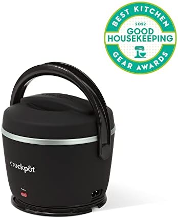Crock-Pot Electric Lunch Box Food Warmer 20oz – Black Updated D1AB0