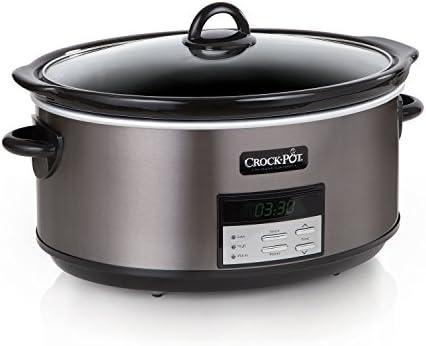 Crock-Pot 8 Quart Programmable Slow Cooker with Auto Warm Core 116FF