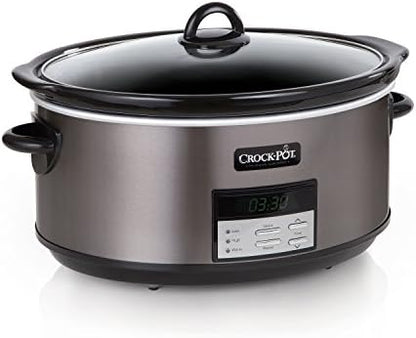 Crock-Pot 8 Quart Programmable Slow Cooker with Auto Warm Core 116FF