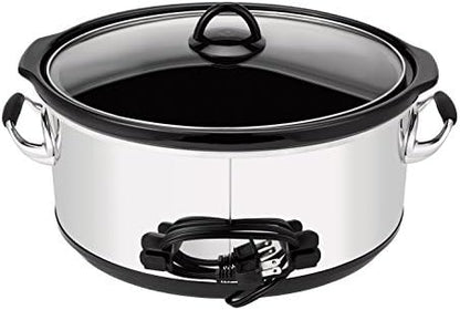 Crock-Pot 7 Quart Programmable Slow Cooker – Polished Platinum Core 36B5E