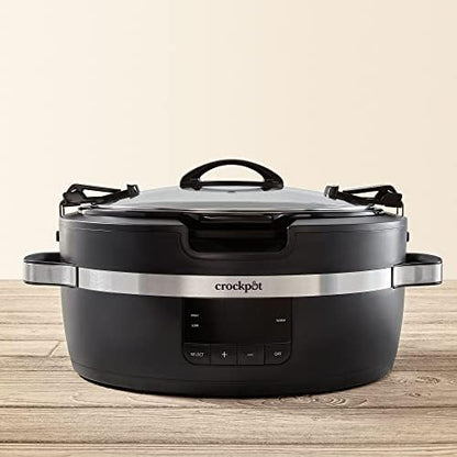 Crock-Pot Thermoshield 6 Quart Slow Cooker with Carry Handles Prime 02895