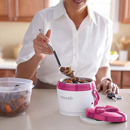 Crock-Pot Lunch Crock Portable Food Warmer 20oz – Pink Select 2798B