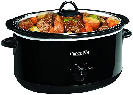 Crock-Pot 8 Quart Manual Slow Cooker – Black Choice 4E1C0