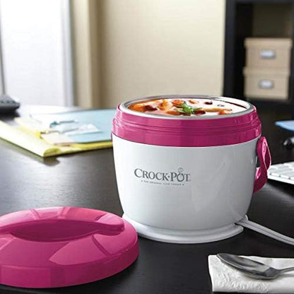 Crock-Pot Lunch Crock Portable Food Warmer 20oz – Pink Select 2798B