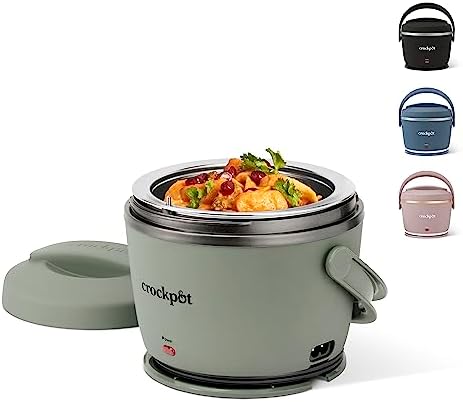 Crock-Pot Portable Electric Lunch Box Food Warmer – Green Choice DA5AE