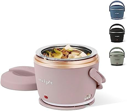 Crock-Pot Electric Lunch Box Food Warmer 20oz – Blush Pink Prime 239E0