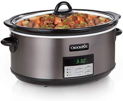 Crock-Pot 8 Quart Programmable Slow Cooker with Auto Warm Core 116FF
