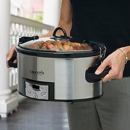 Crock-Pot Cook & Carry 6 Quart Programmable Slow Cooker Select D1DE4