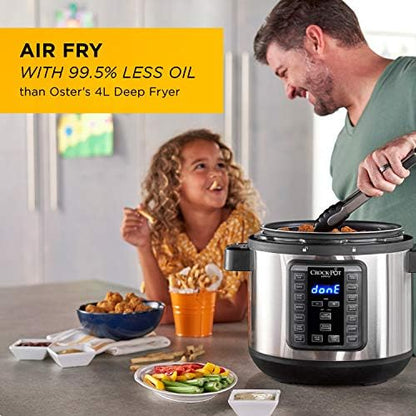 Crock-Pot Express Crisp 8 Quart 10-in-1 Pressure Cooker Updated 525AF