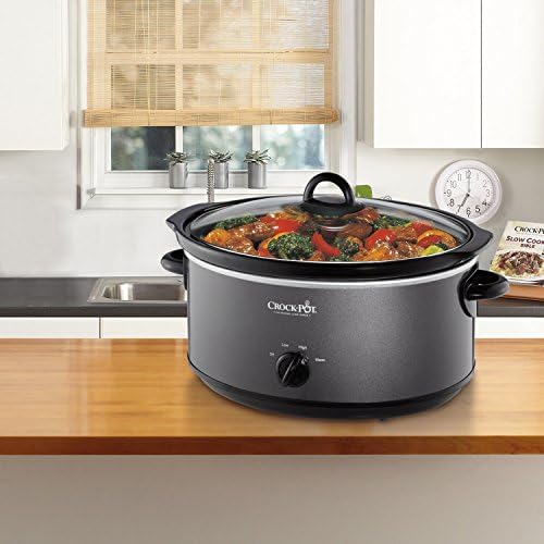 Crock-Pot 7 Quart Slow Cooker – Charcoal Fresh 57D9B