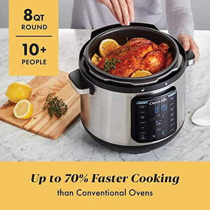 Crock-Pot 8 Quart Express Crock Multi-Use Pressure Cooker Choice 72446
