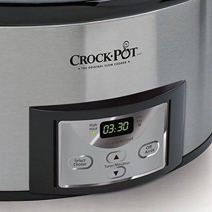 Crock-Pot Cook & Carry 6 Quart Programmable Slow Cooker Select D1DE4