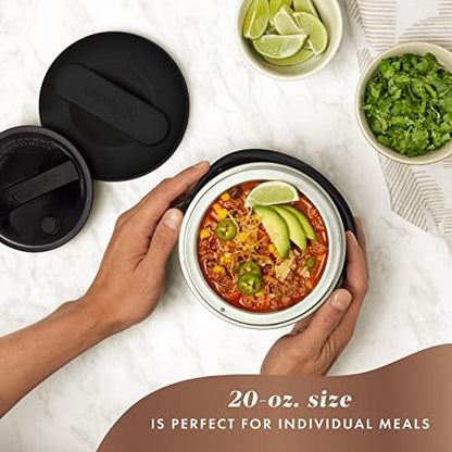 Crock-Pot Electric Lunch Box Food Warmer 20oz – Black Updated D1AB0