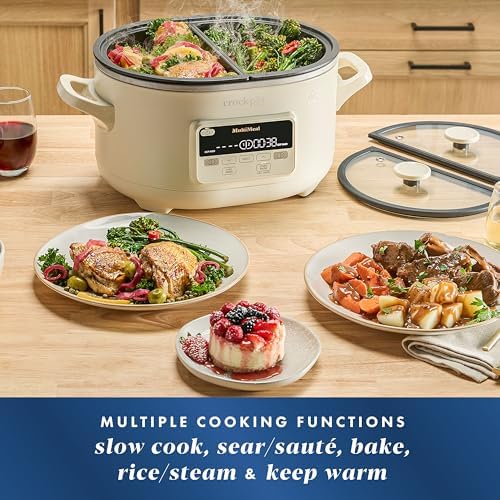Crock-Pot MultiMeal Multicooker with Programmable Slow Cooker Select 791B1