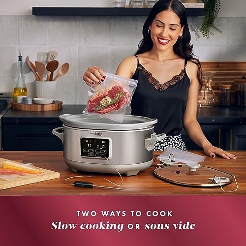 Crock-Pot 7 Quart Programmable Cook & Carry Slow Cooker Daily 476FE