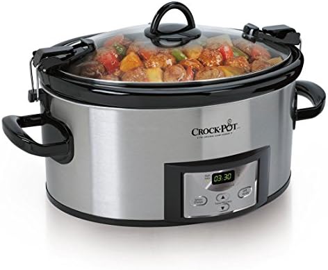 Crock-Pot Cook & Carry 6 Quart Programmable Slow Cooker Select D1DE4