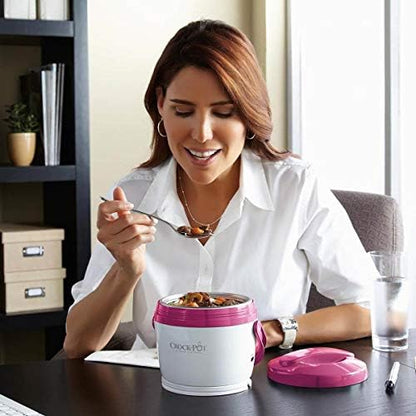 Crock-Pot Lunch Crock Portable Food Warmer 20oz – Pink Select 2798B