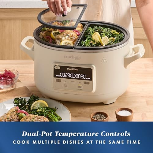 Crock-Pot MultiMeal Multicooker with Programmable Slow Cooker Select 791B1