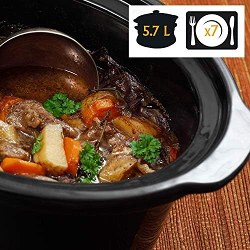 Crock-Pot Cook & Carry 6 Quart Portable Slow Cooker Select 5E877