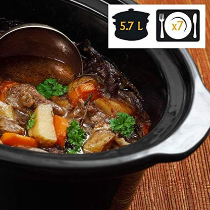 Crock-Pot Cook & Carry 6 Quart Portable Slow Cooker Select 5E877