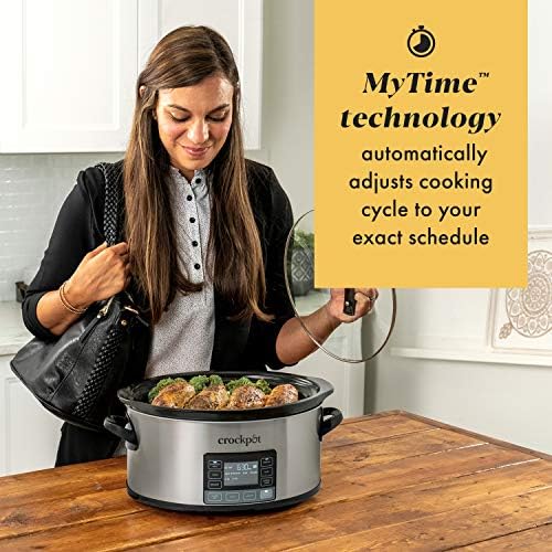 Crock-Pot MyTime 6 Quart Programmable Slow Cooker Daily BCEE0