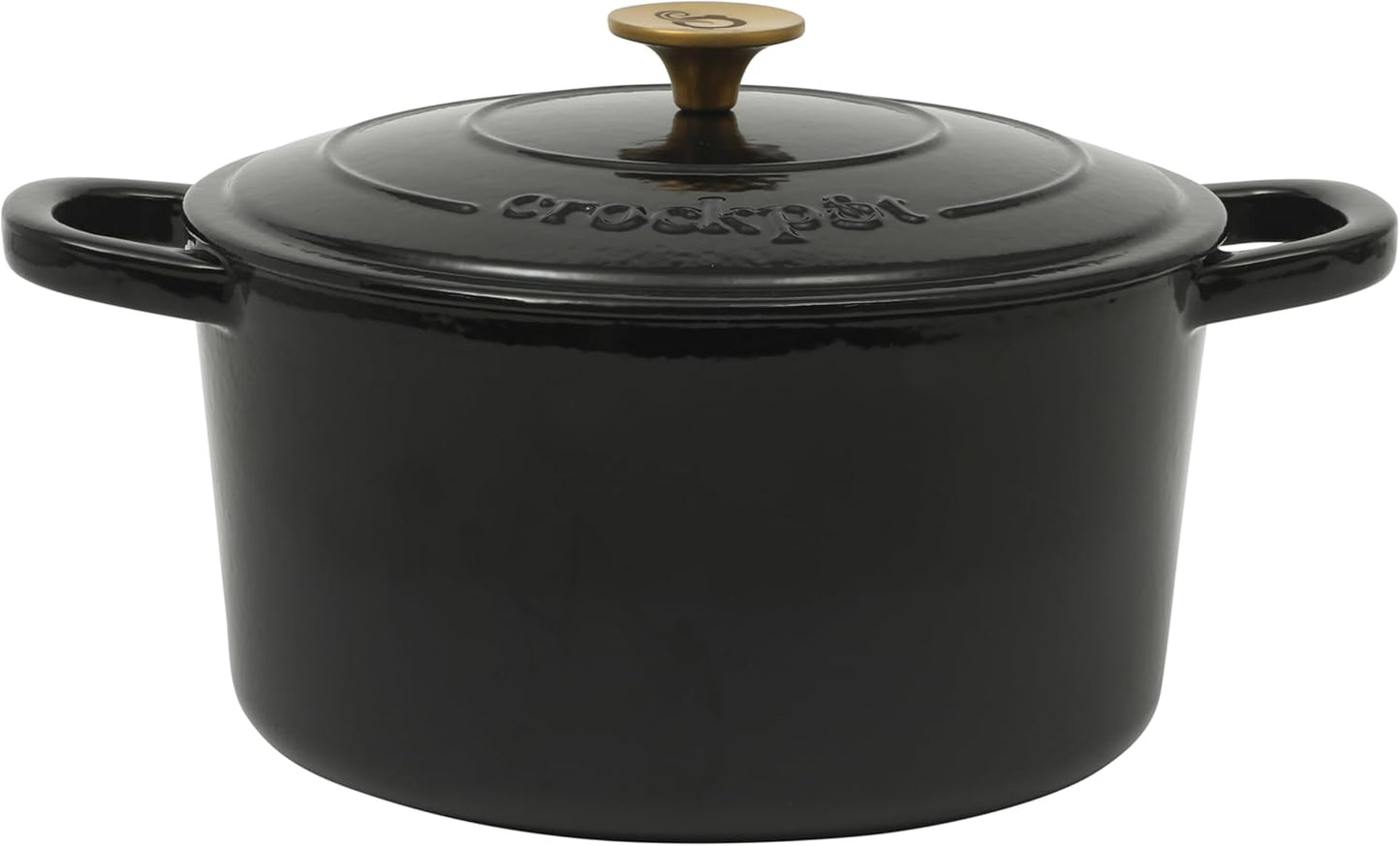 Crock-Pot 3 Quart Enameled Cast Iron Dutch Oven – Aqua Updated 02E5D