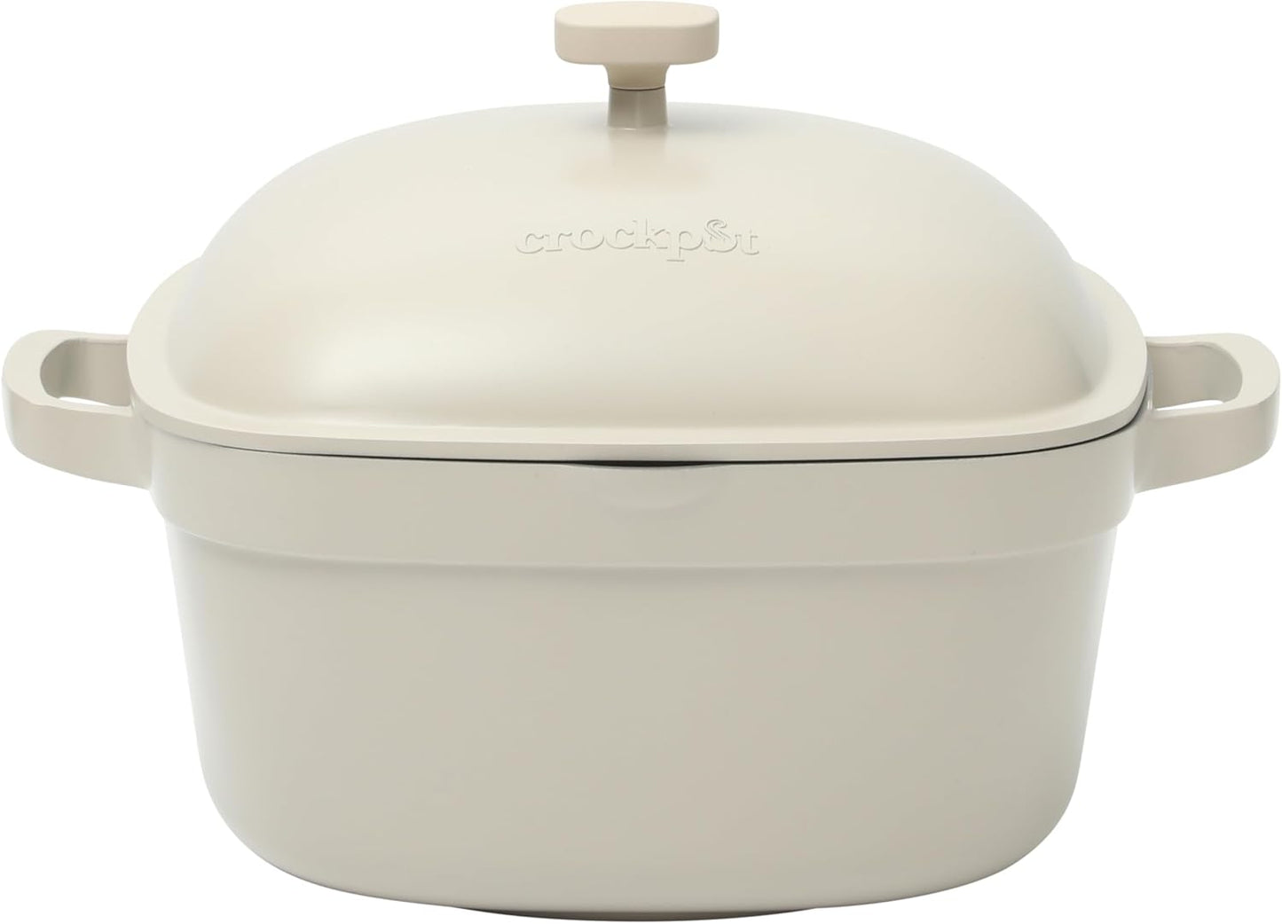 Crock-Pot 3 Quart Enameled Cast Iron Dutch Oven – Aqua Updated 02E5D